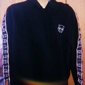 Black Panther hoodie.